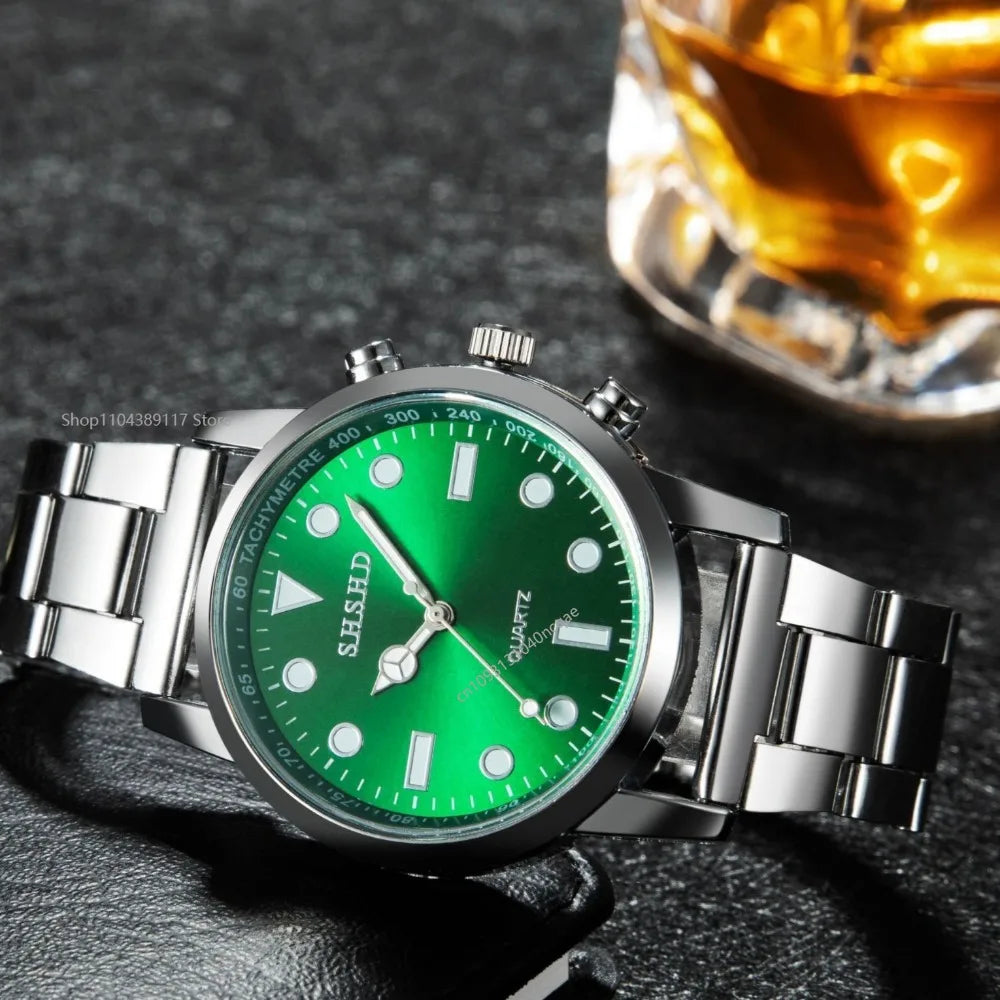 Aurexon Classic Analog — Kvartsur i Rostfritt Stål för Herr