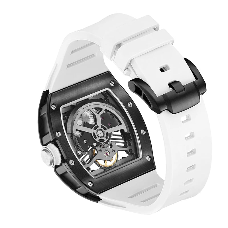 Aurexon Black Warrior — Automatisk Skelett-Klocka