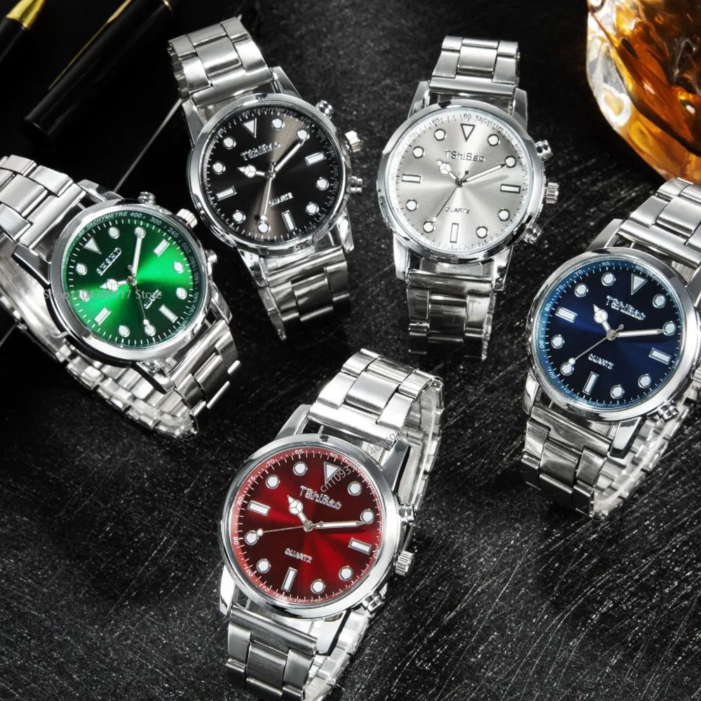 Aurexon Classic Analog — Kvartsur i Rostfritt Stål för Herr