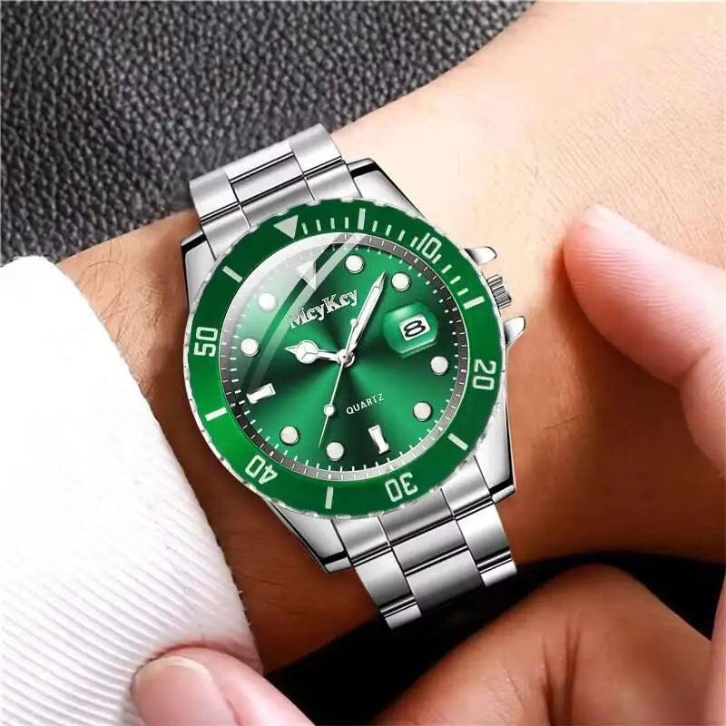 Aurexon Grand — Large Dial Business Quartz Watch for Men