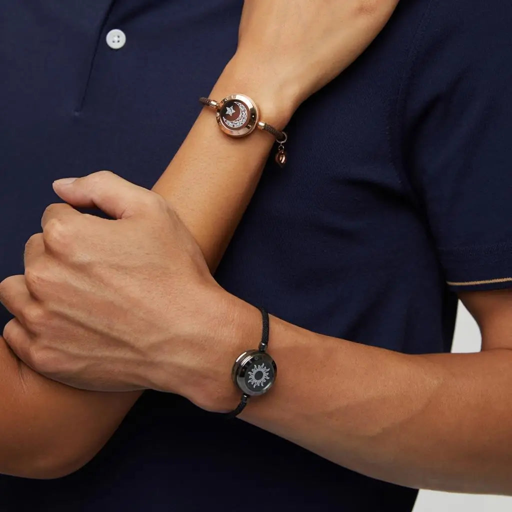 SoulLink™ av Aurexon — Smarta Pararmband | Känn Varandra Oavsett Avstånd