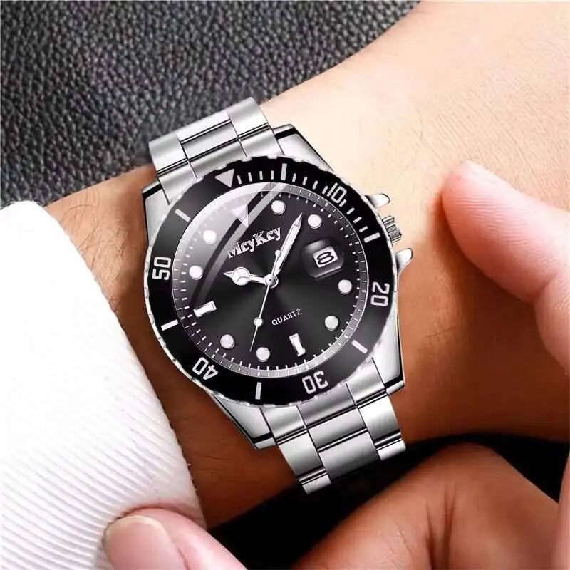 Aurexon Grand — Large Dial Business Quartz Watch for Men
