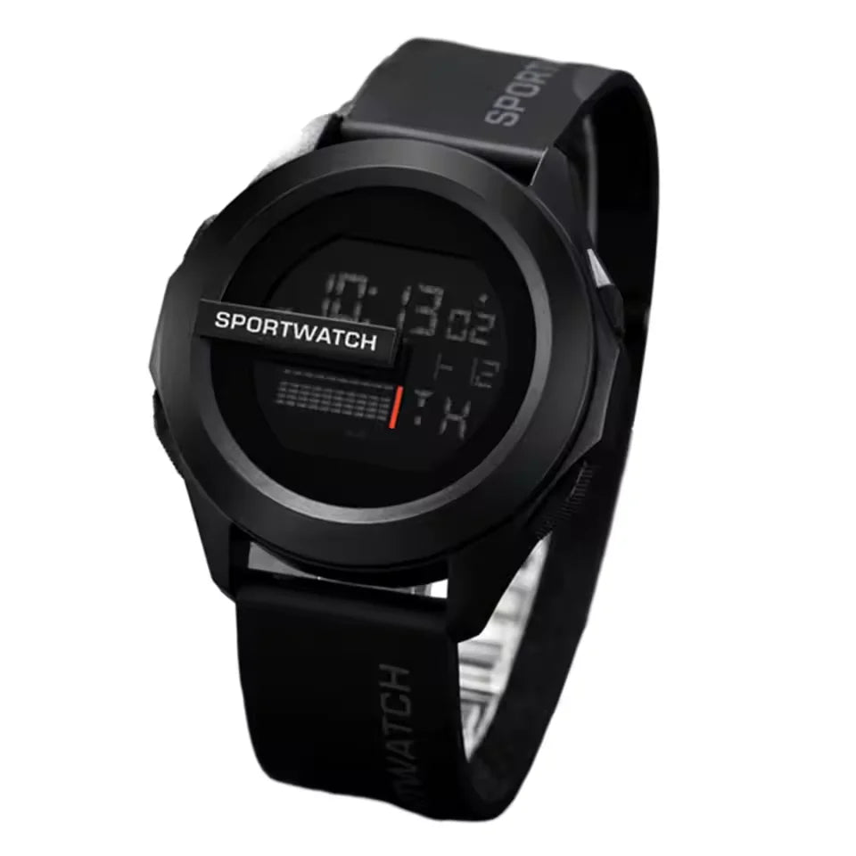 Aurexon Fitness Pro — Digital Multifunktionsklocka för Aktiva