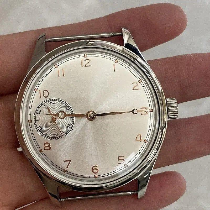 Aurexon Retro — Mekanisk Klocka med Handvevat Urverk ST3600