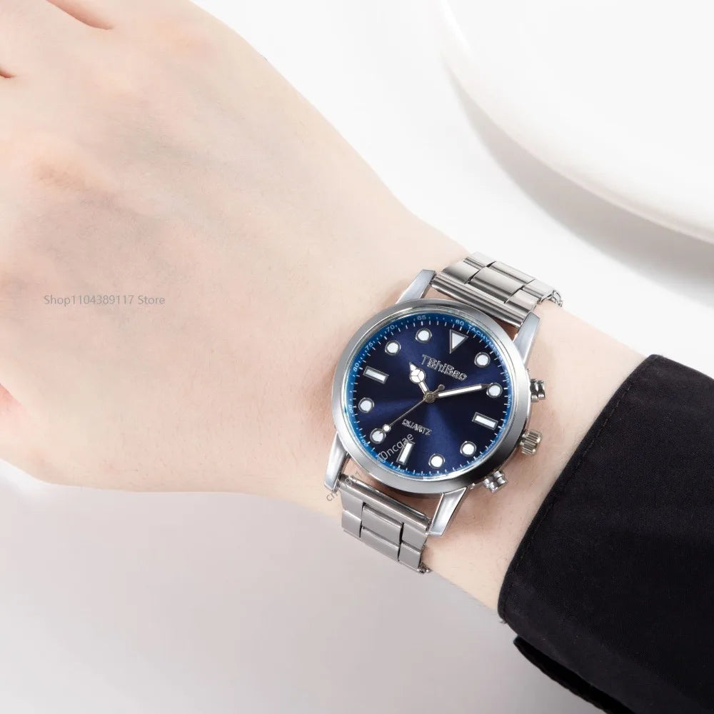 Aurexon Classic Analog — Kvartsur i Rostfritt Stål för Herr