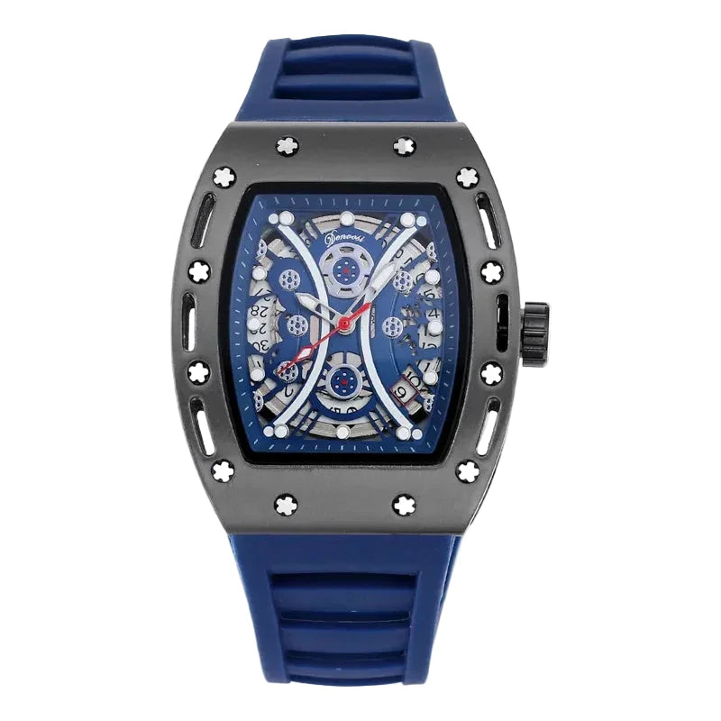 Aurexon Void — Hollow-Carved Automatic Mechanical Watch for Men