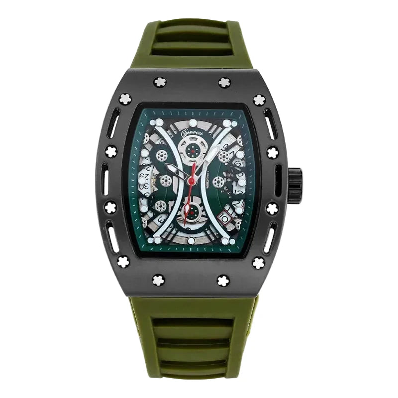 Aurexon Void — Hollow-Carved Automatic Mechanical Watch for Men