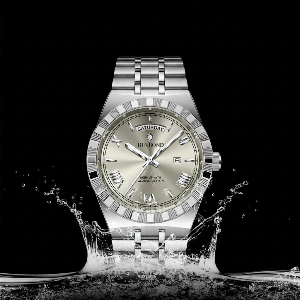 Aurexon Prestige — Automatic Quartz Sport Watch for Men