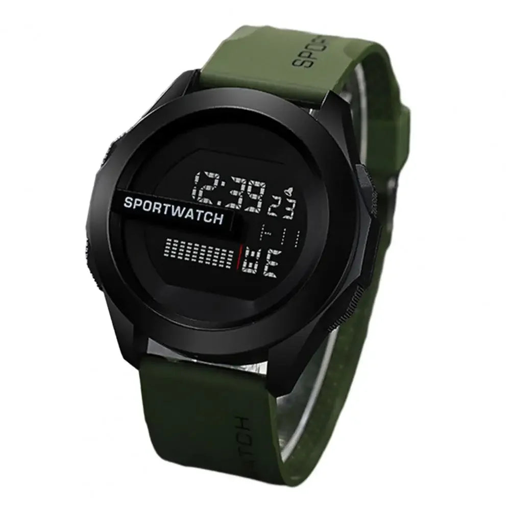 Aurexon Fitness Pro — Digital Multifunktionsklocka för Aktiva