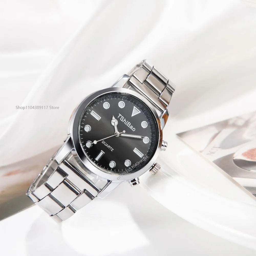 Aurexon Classic Analog — Kvartsur i Rostfritt Stål för Herr