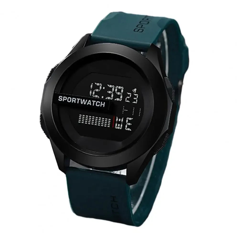 Aurexon Fitness Pro — Digital Multifunktionsklocka för Aktiva