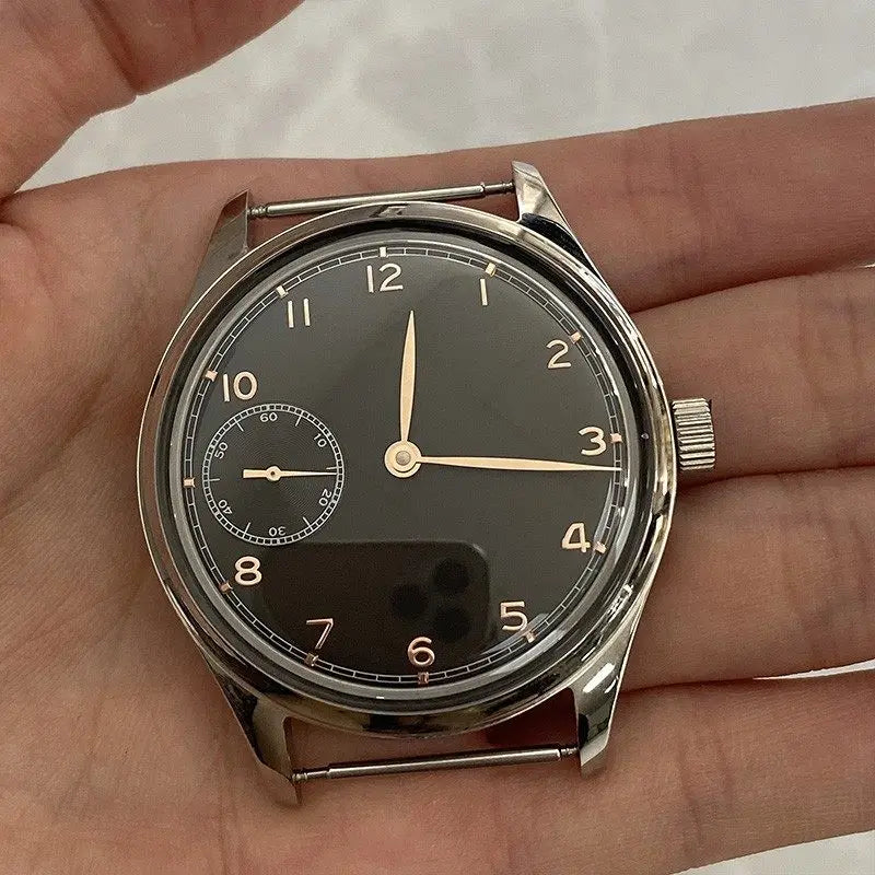 Aurexon Retro — Mekanisk Klocka med Handvevat Urverk ST3600