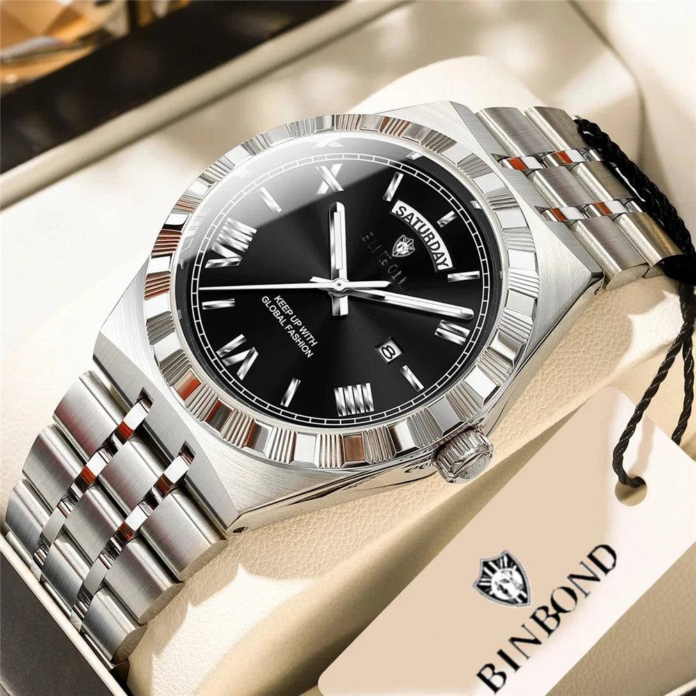 Aurexon Prestige — Automatic Quartz Sport Watch for Men
