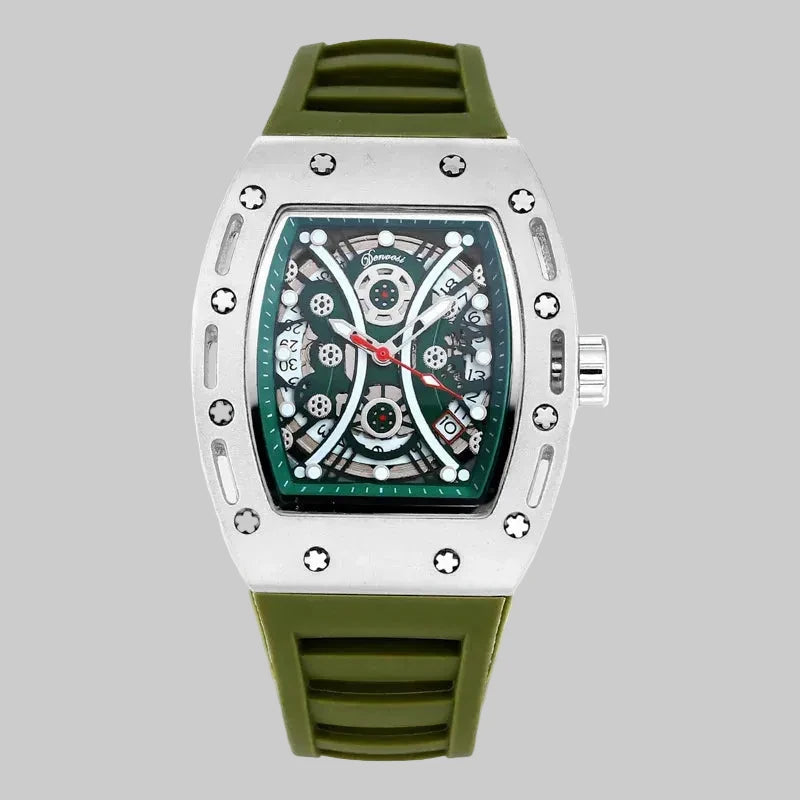 Aurexon Void — Hollow-Carved Automatic Mechanical Watch for Men