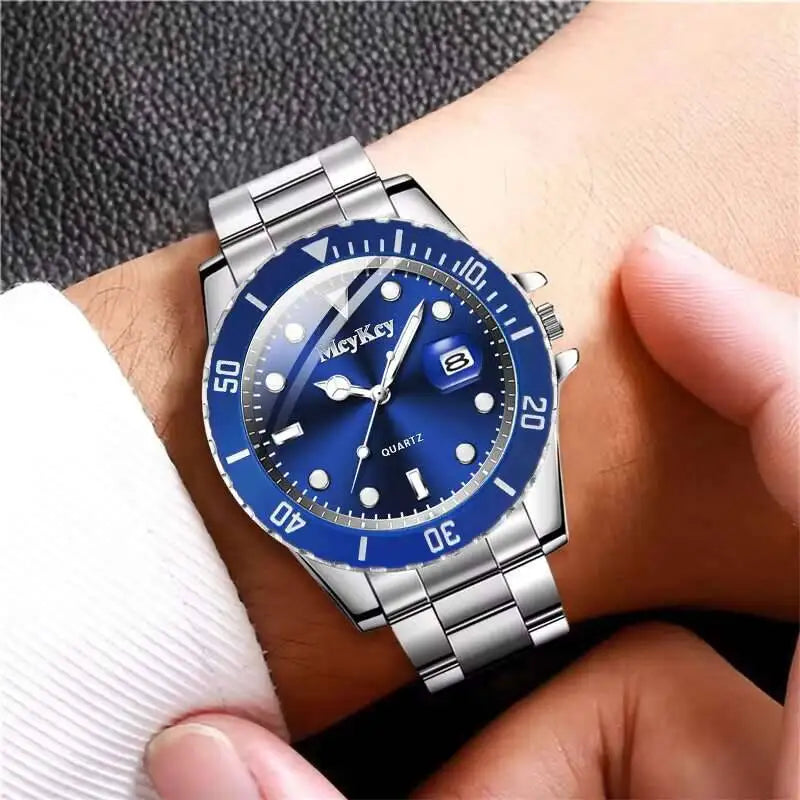 Aurexon Grand — Large Dial Business Quartz Watch for Men