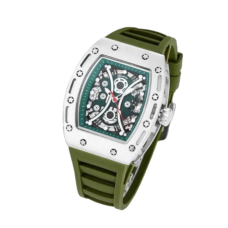 Aurexon Void — Hollow-Carved Automatic Mechanical Watch for Men