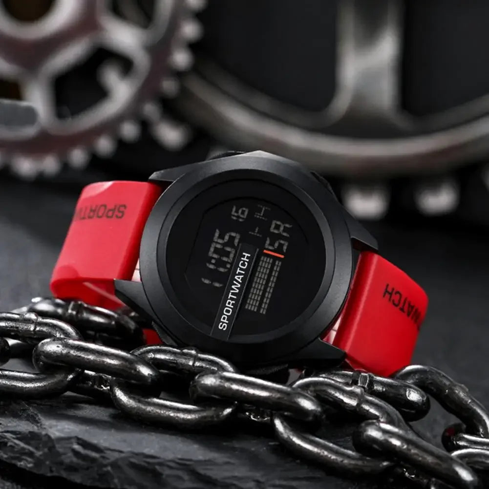 Aurexon Fitness Pro — Digital Multifunktionsklocka för Aktiva
